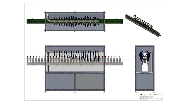 白酒風刀干燥系統
